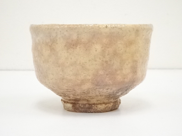 陶器製茶碗 古美術骨董　箱付き　萩茶碗　雪柳　直径約12.5cm 陶器製茶碗 古美術骨董 箱付き 萩茶碗 雪柳 直径約12.5cm 美術